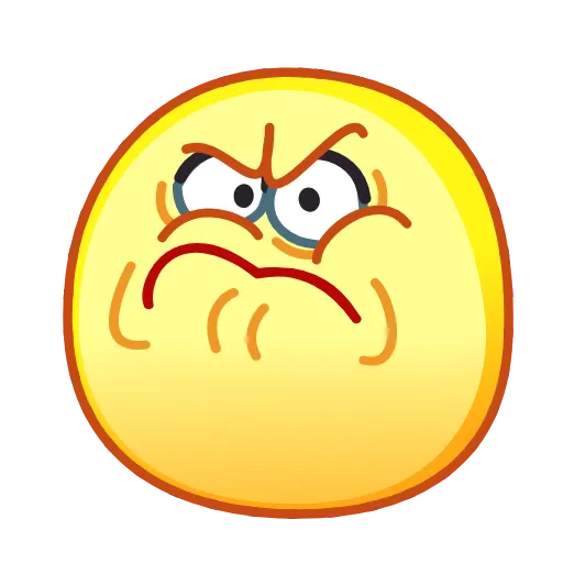 👹 Стикер «Ninny Emoji -» для Telegram
