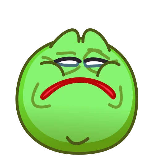 🤢 Стикер «Ninny Emoji -» для Telegram