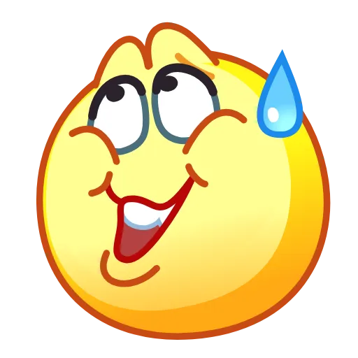 😅 Стикер «Ninny Emoji -» для Telegram