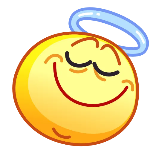 😇 Стикер «Ninny Emoji -» для Telegram