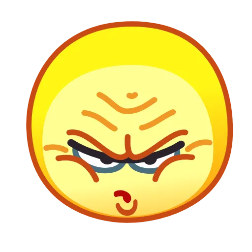💪 Стикер «Ninny Emoji -» для Telegram