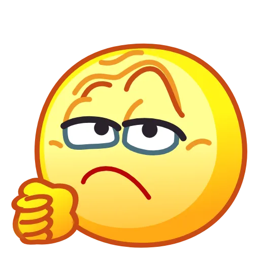 👍 Стикер «Ninny Emoji -» для Telegram