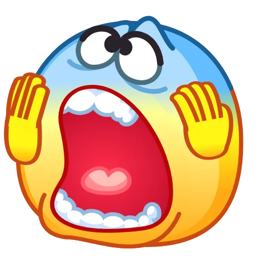 😱 Стикер «Ninny Emoji -» для Telegram