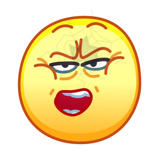 😡 Стикер «Ninny Emoji -» для Telegram