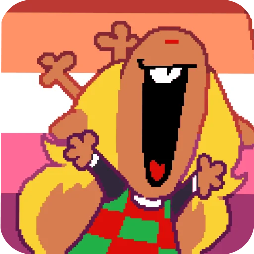 👩‍❤‍💋‍👩 Стикер «Noelle Holiday» для Telegram