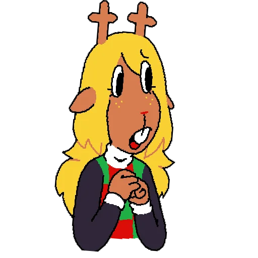 😬 Стикер «Noelle Holiday» для Telegram