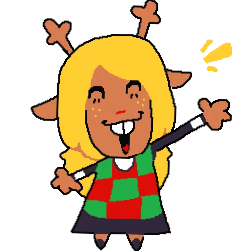 Стикерпак Noelle Holiday для Telegram — скачать