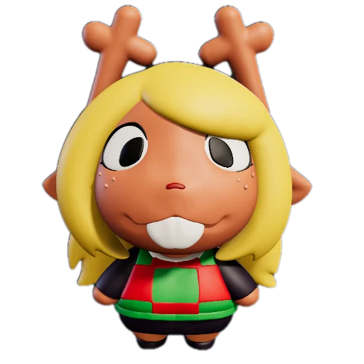 🦌 Стикер «Noelle Holiday» для Telegram