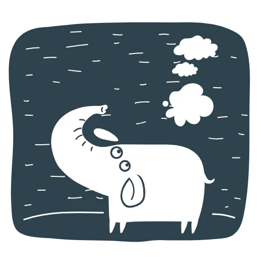 🐘 Эмодзи «Noire» для Telegram