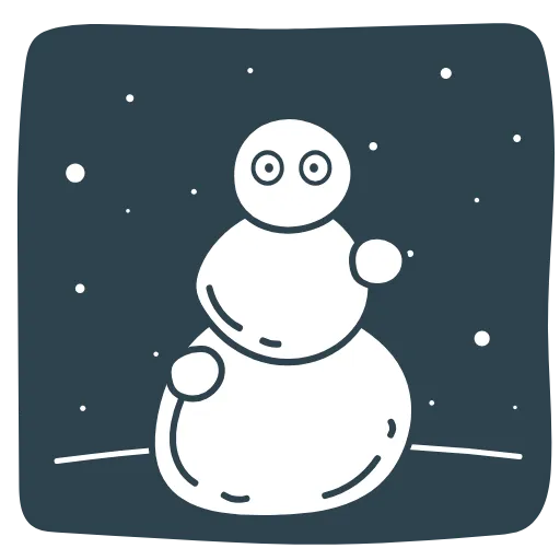 ☃️ Эмодзи «Noire» для Telegram