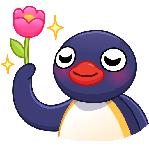 🌹 Стикер «Noot Noot» для Telegram