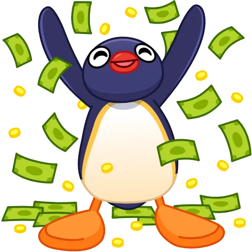 🤑 Стикер «Noot Noot» для Telegram
