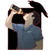 🍷 Эмодзи «Взгketyard03» для Telegram