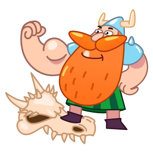 💪 Эмодзи «Tormund The Nomad» для Telegram