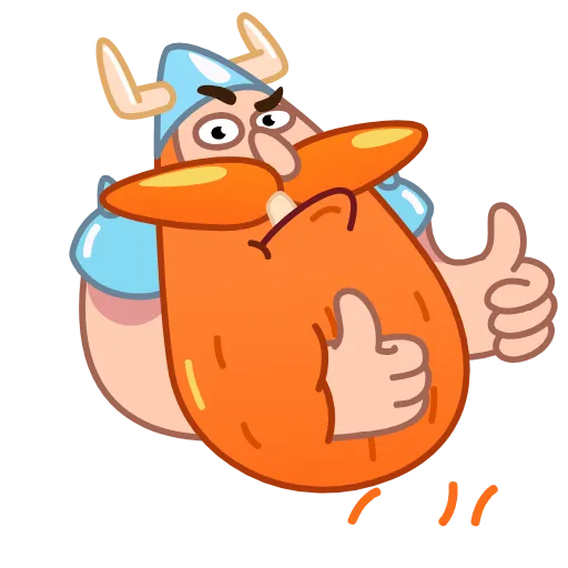 👍 Эмодзи «Tormund The Nomad» для Telegram