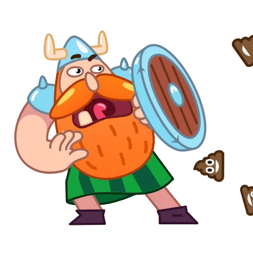 🛡 Эмодзи «Tormund The Nomad» для Telegram