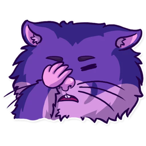 😑 Стикер «English version - NotHamster» для Telegram