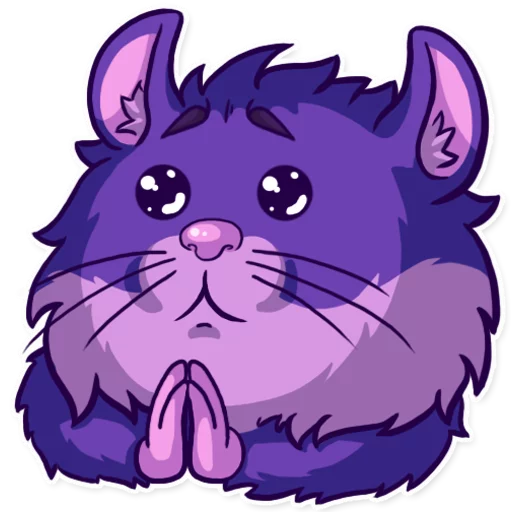 🙏 Стикер «English version - NotHamster» для Telegram