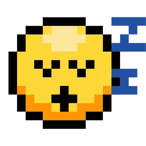😴 Эмодзи «Not Pixel Emoji» для Telegram
