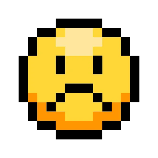 ☹️ Эмодзи «Not Pixel Emoji» для Telegram