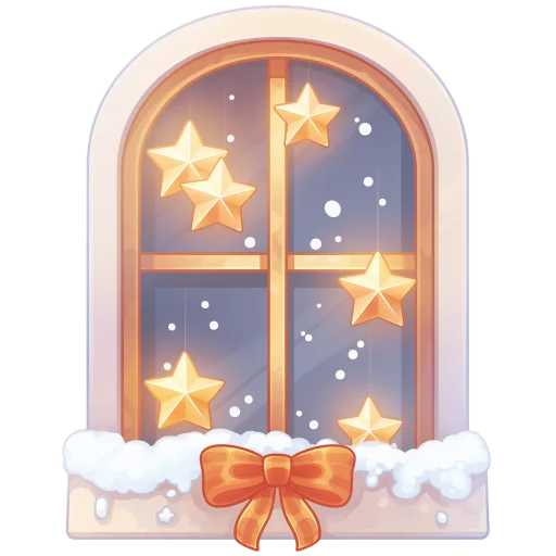 💚 Стикер «новогодний уют» для Telegram
