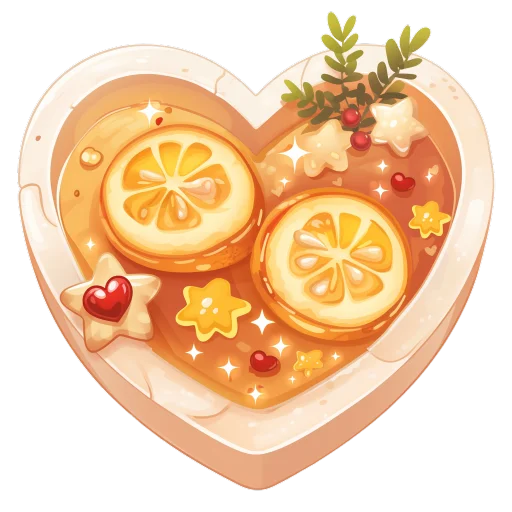 💚 Стикер «новогодний уют» для Telegram