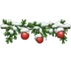 🎄 Эмодзи «Зелёные буквы, новогодние иконки» для Telegram