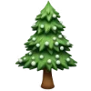 🎄 Эмодзи «Зелёные буквы, новогодние иконки» для Telegram