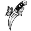 ❤ Эмодзи «Ножи Тгк» для Telegram