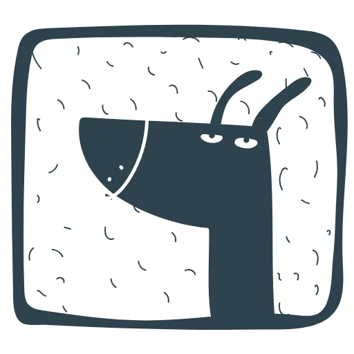 🐶 Стикер «Нуар» для Telegram