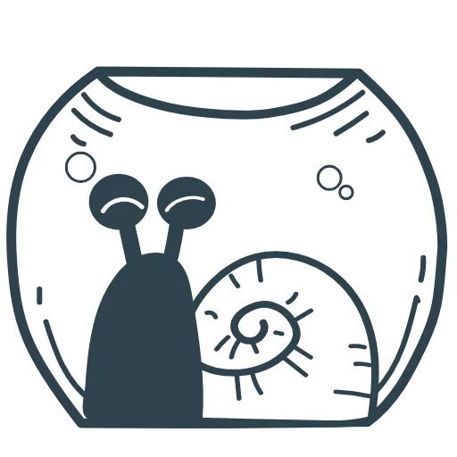 🐌 Стикер «Нуар» для Telegram
