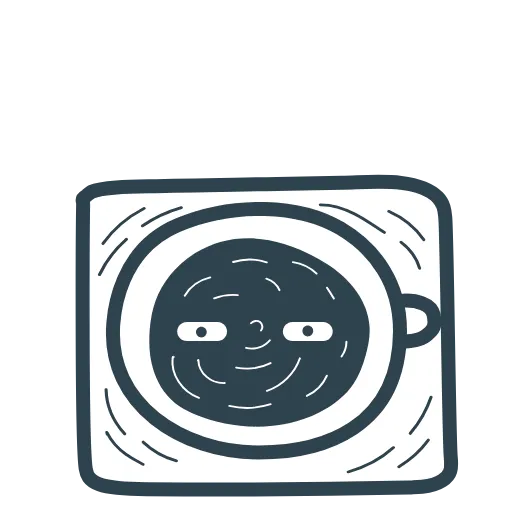 ☕️ Стикер «Нуар» для Telegram