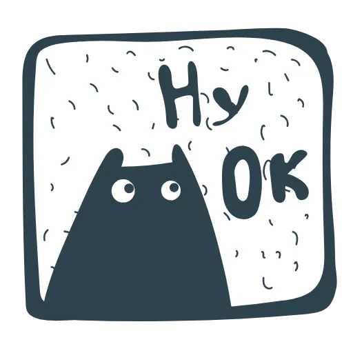 👌 Стикер «Нуар» для Telegram