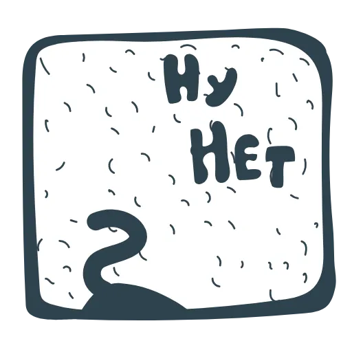 🙅‍♂️ Стикер «Нуар» для Telegram