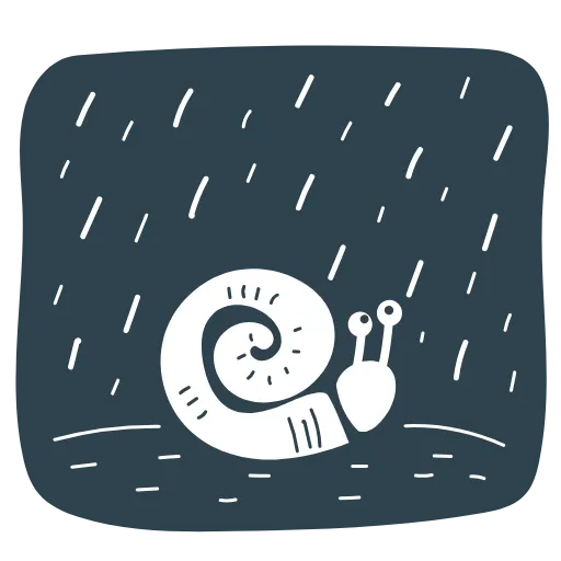 🐌 Стикер «Нуар» для Telegram