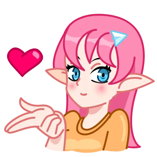 😘 Стикер «Chan» для Telegram