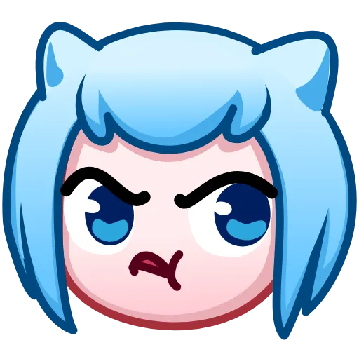 😠 Эмодзи «Nya Emoji» для Telegram