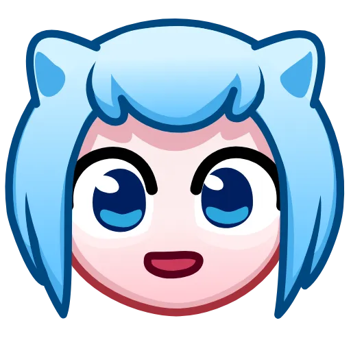 😰 Эмодзи «Nya Emoji» для Telegram