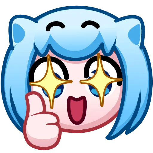 👍 Эмодзи «Nya Emoji» для Telegram