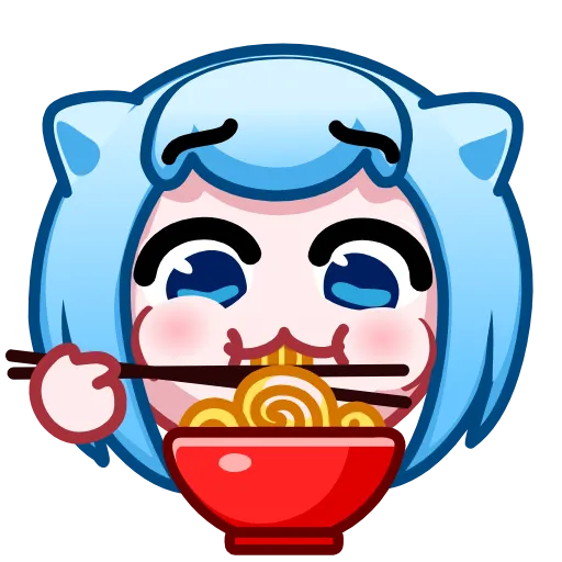 🍜 Эмодзи «Nya Emoji» для Telegram