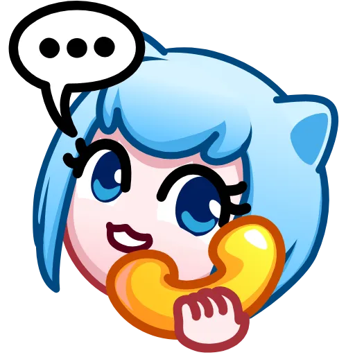 📞 Эмодзи «Nya Emoji» для Telegram