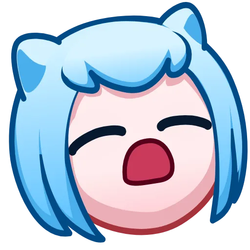 😴 Эмодзи «Nya Emoji» для Telegram