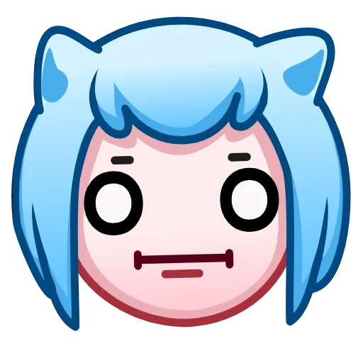 😐 Эмодзи «Nya Emoji» для Telegram