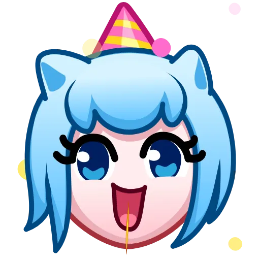 🥳 Эмодзи «Nya Emoji» для Telegram