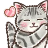 ❤️ Эмодзи «Nyanko» для Telegram