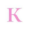 🥰 Эмодзи «Розовые буквы, косметика» для Telegram