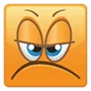 ☹️ Эмодзи «Смайлики 😁 из Одноклассников 😃🙂😟😐😳☺😢😁» для Telegram