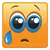 😢 Эмодзи «Смайлики 😁 из Одноклассников 😃🙂😟😐😳☺😢😁» для Telegram