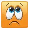 😟 Эмодзи «Смайлики 😁 из Одноклассников 😃🙂😟😐😳☺😢😁» для Telegram