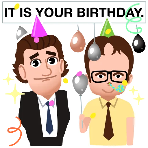 🥳 Эмодзи «The Office» для Telegram